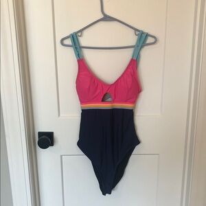 Colorful One Piece Swimsuit